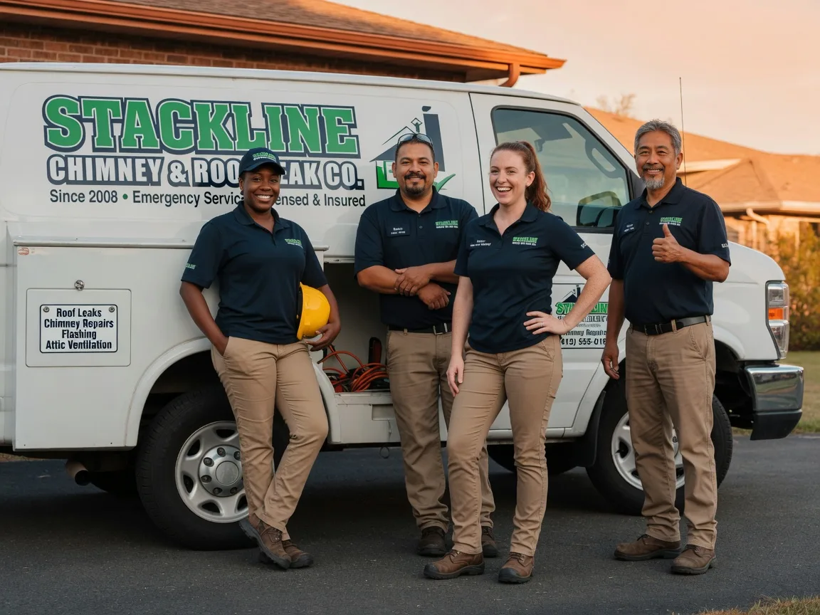 Chimney flashing repair company in Orleans, MA